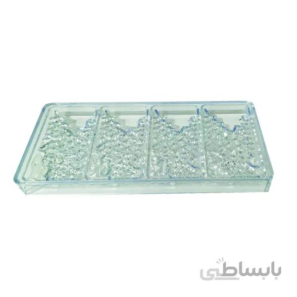 قالب شکلات سورنا پارت مدل پلی کربنات طرح سنگ