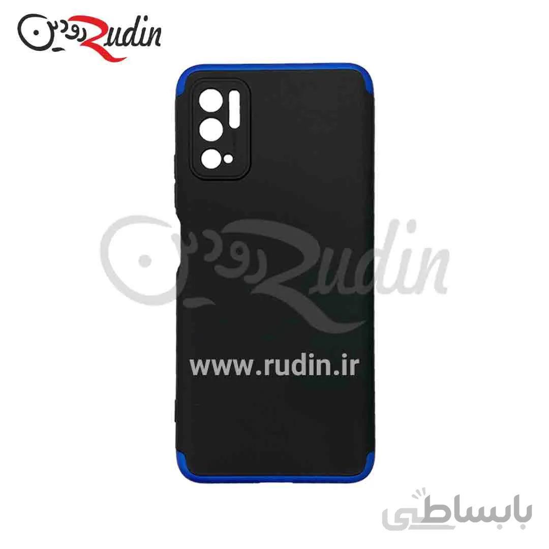 کاور ۳۶۰ درجه مدل GKK مناسب شیائومی poco m3 pro مشکی دور آبی
