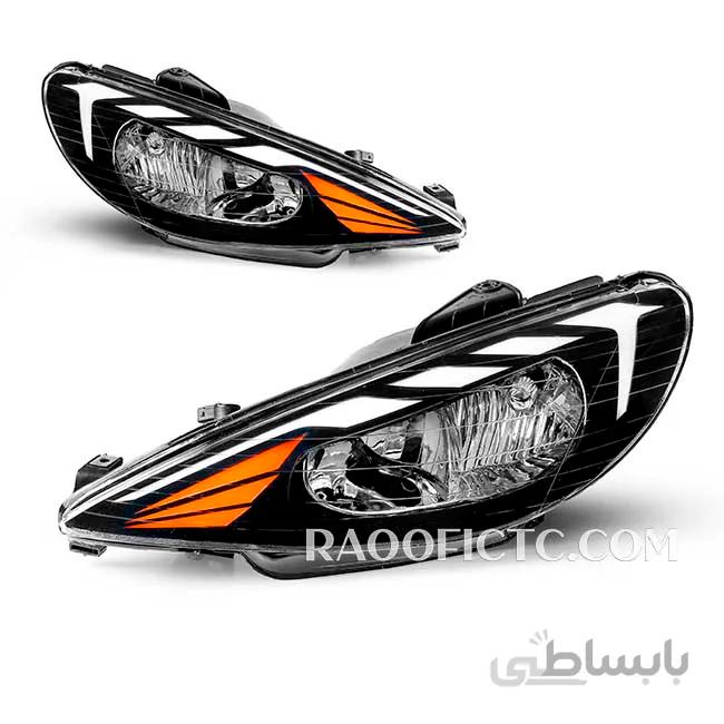 چراغ جلو پژو ۲۰۶ مدل T
