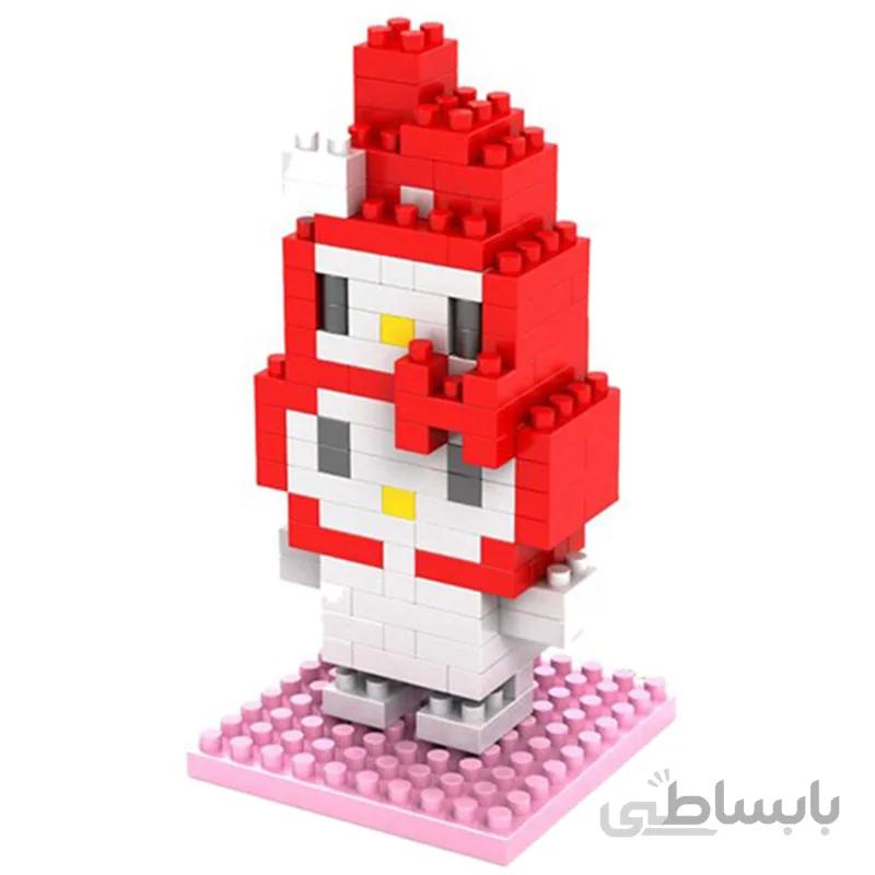 مینی لگو LOZ سری Hello Kitty کد 9180 دارای 120 قطعه