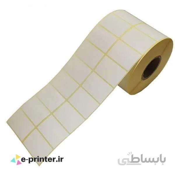 لیبل کاغذی اندازه 51*34 - 2 ردیفه