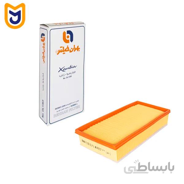 فیلتر هوا بهران مدل GL 1363 مناسب سیتروئن زانتیا