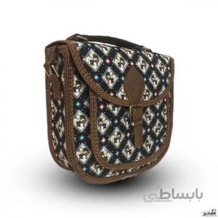 کیف ترمه پاسپورتی زنانه مدل دوشی کد 07