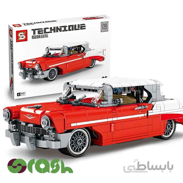 اسباب بازی لگو ساختنی ماشین مدل Technique کد 8450 (814 تکه پازل )