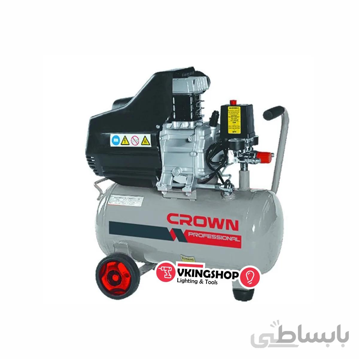 کمپرسور باد 50 لیتری کرون مدل CT36029
