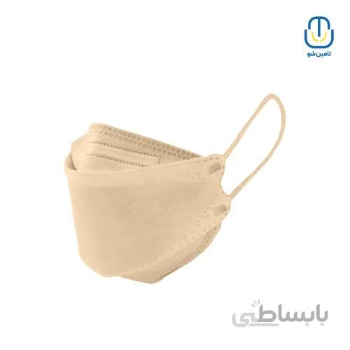 ماسک سه بعدی دنکال ملتبلون دار نسکافه ای بسته ۵ عددی ا Dankal Multiblon Three-Dimensional Mask nescafe 5piece