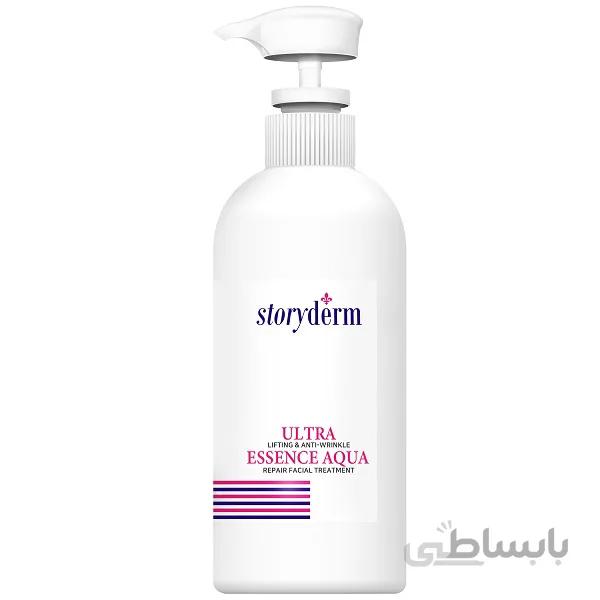 تونر کابین اسنس اولترا لیفت استوری درم Storyderm Ultra Lift | آبرسان، جوانساز، بازسازی پوست | ۵۰۰ میل ا Storyderm Ultra Lift Ultra Essence Aqua 500ml