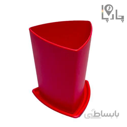 گلدان پلاستیکی مثلثی گل آوید سایز مینی
