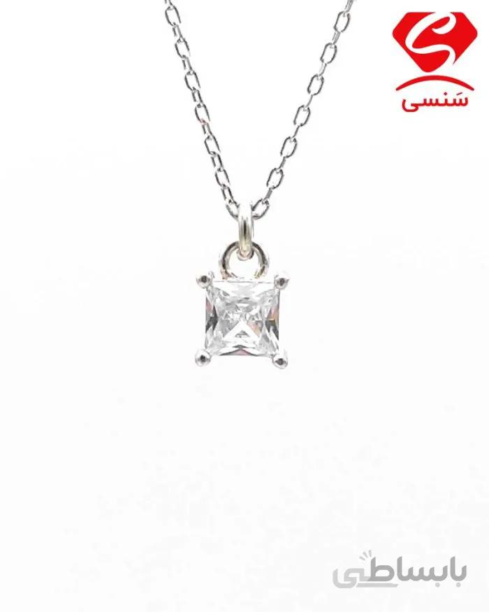زنجیر آویز نقره کد61