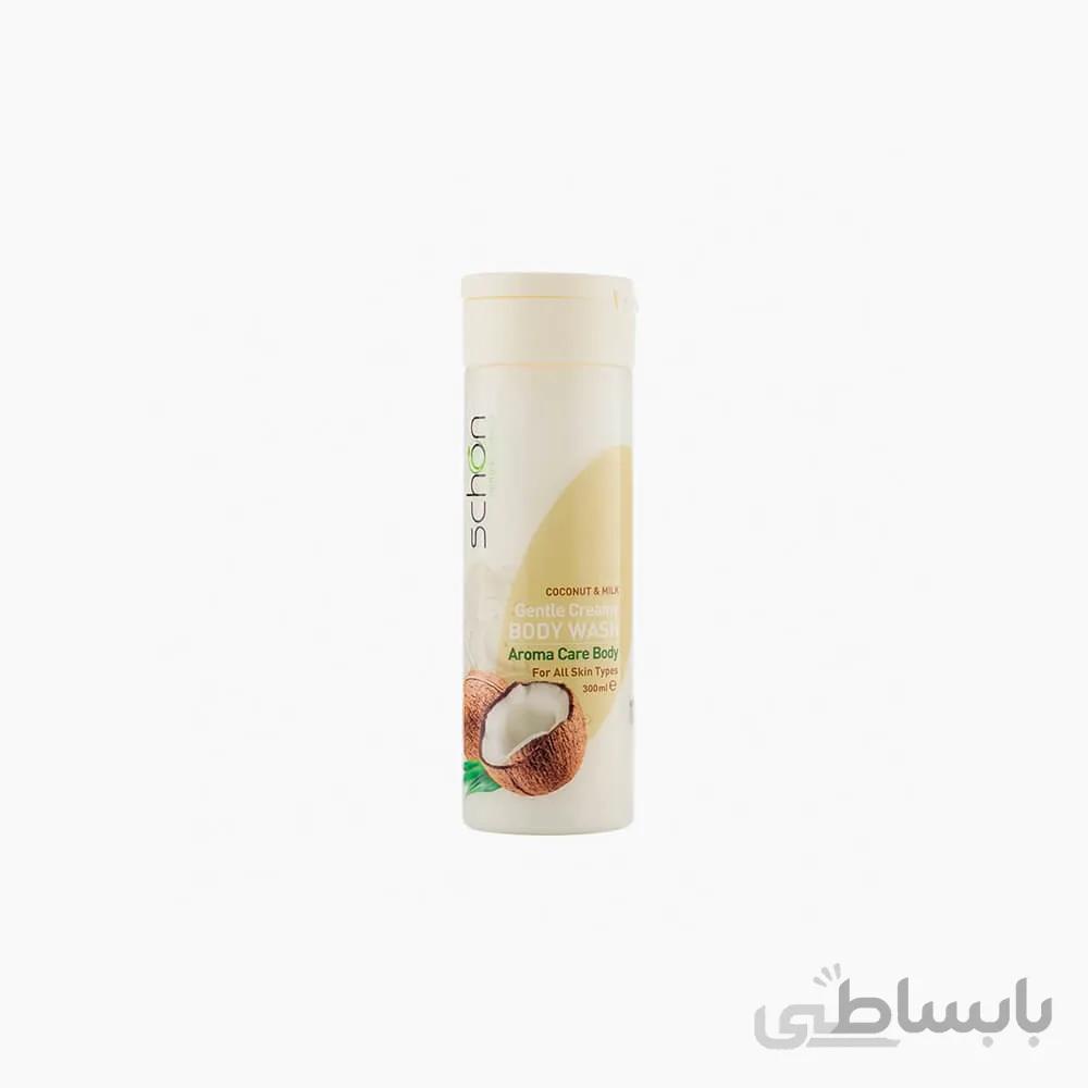 شامپو بدن کرمی شیر نارگیل شون Schon ا برند : کد 388499