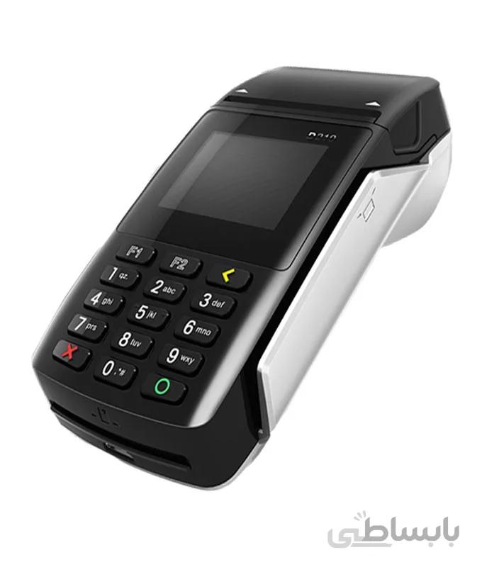 دستگاه کارتخوان سیار D210 تایپ G - مشکی ا POS