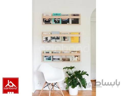 شلف دیواری کتاب ا کتابخانه دیواری
