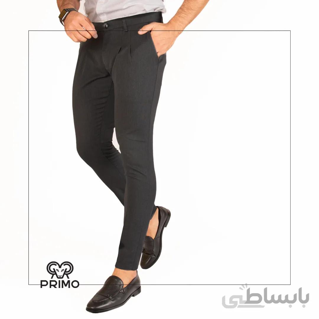 شلوار پارچه فاستونی مردانه مدل ساده 315807