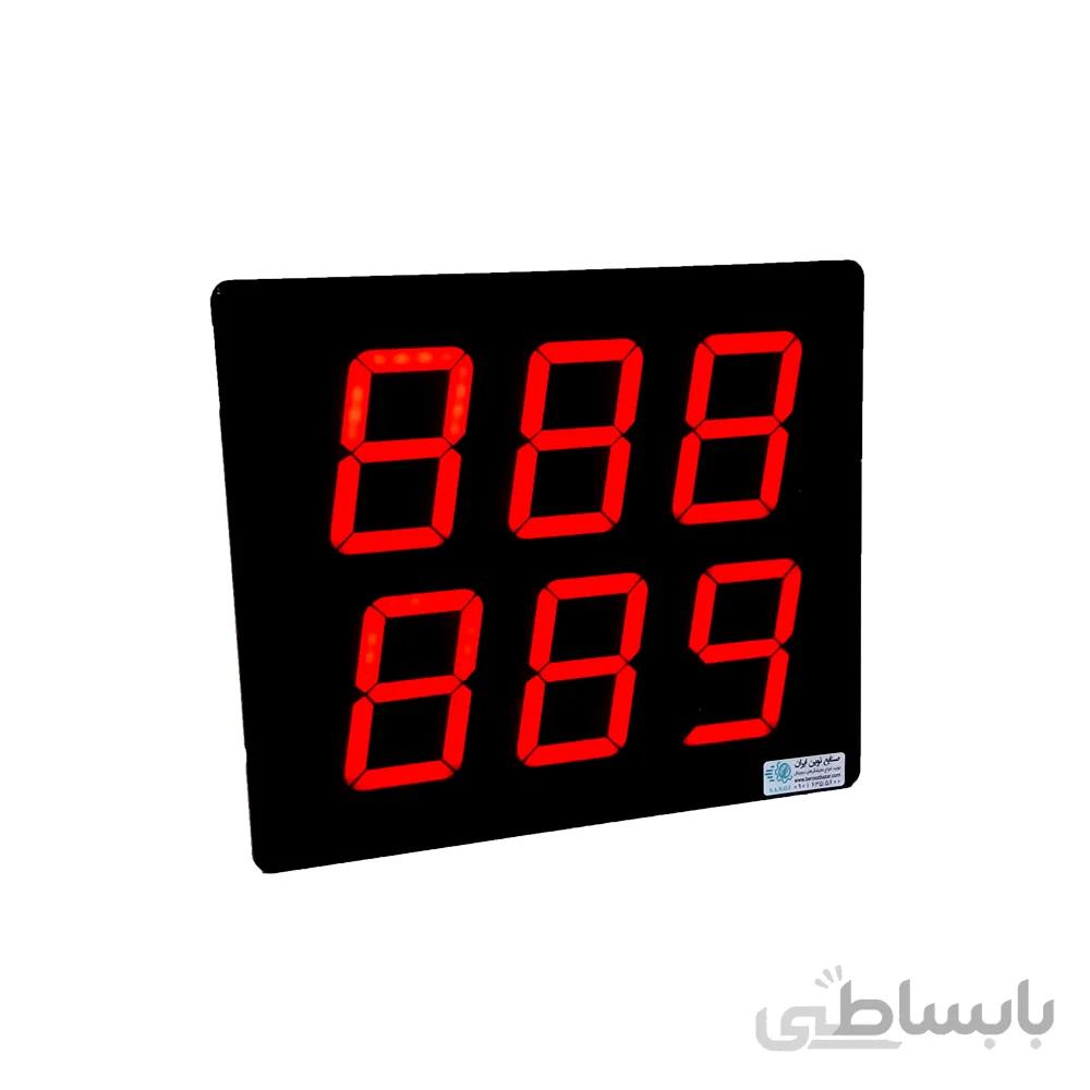 سیستم فراخوان مشتری دو ردیفه صنایع نوین ایران SANOI