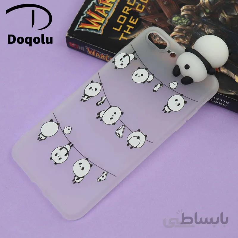 قاب محافظ فانتزی برجسته پاپ سوکت دار اپل ایفون iphone 7 plus طرح پاندا