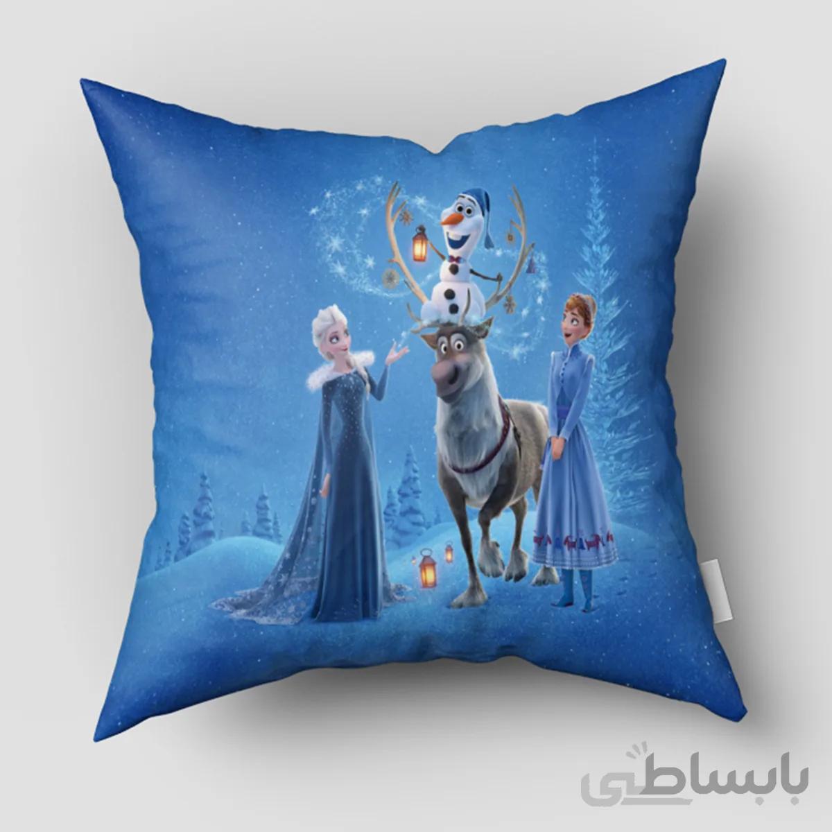 پوستر دیواری اتاق دختر طرح افروزن السا و آنا در کوه یخ CS-1272