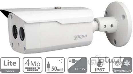 دوربین Dahua مدل DH-HAC-HFW1400BP ا Dahua DH-HAC-HFW1400BP 4MP HDCVI IR Bullet Camera