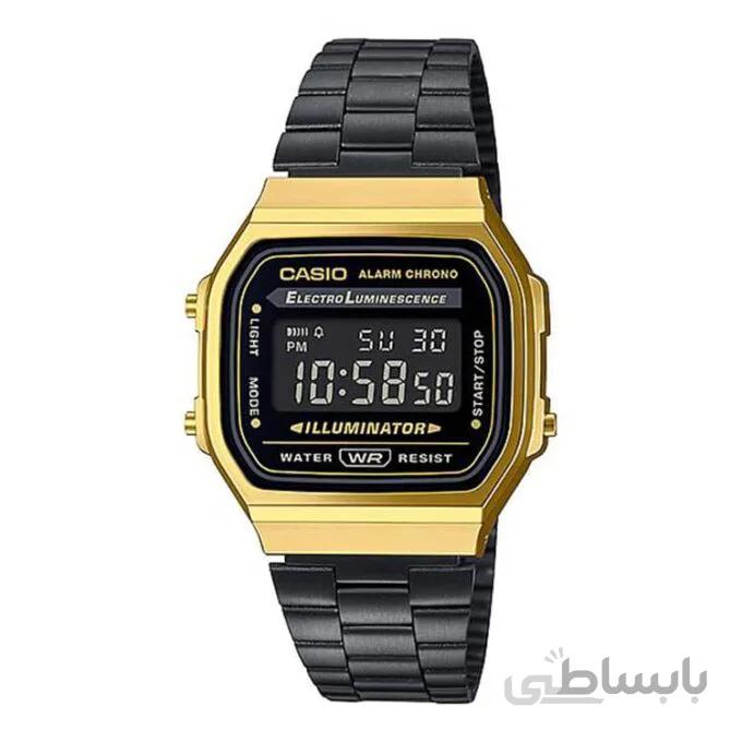 ساعت مچی کاسیو نوستالژی مدل A168WEGB-1BDF