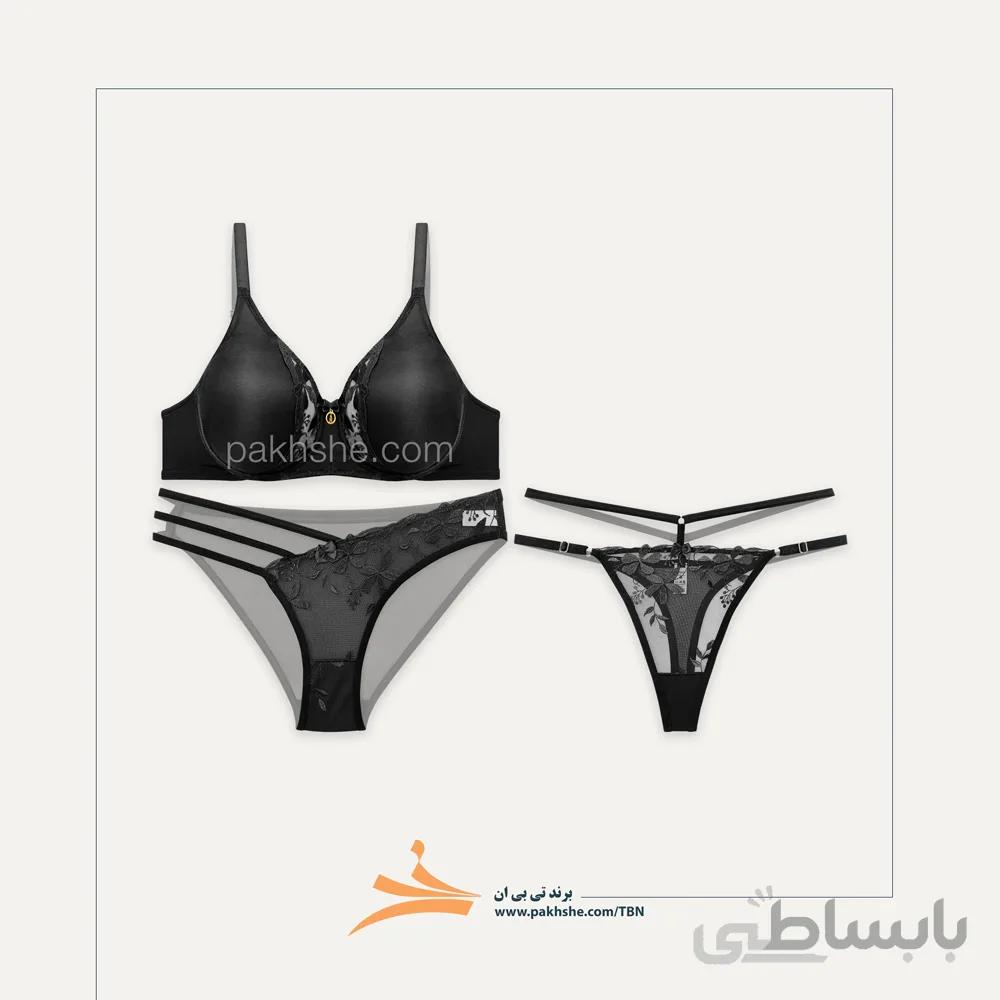 ست دو شورته فنردار فول کاور فنردار برند TBN کد 12509