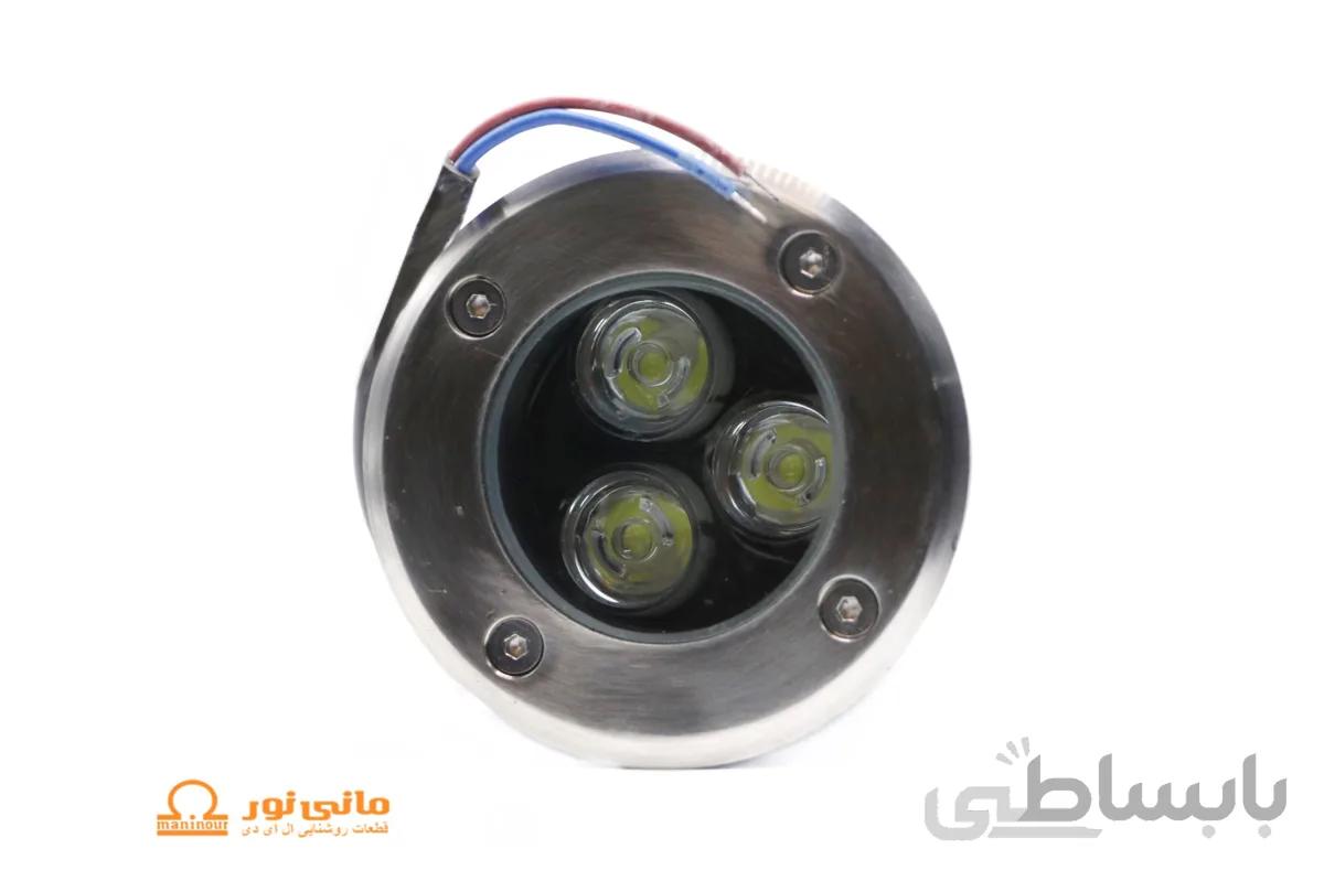 دفنی 3 وات گرد قطر 8 سانتی