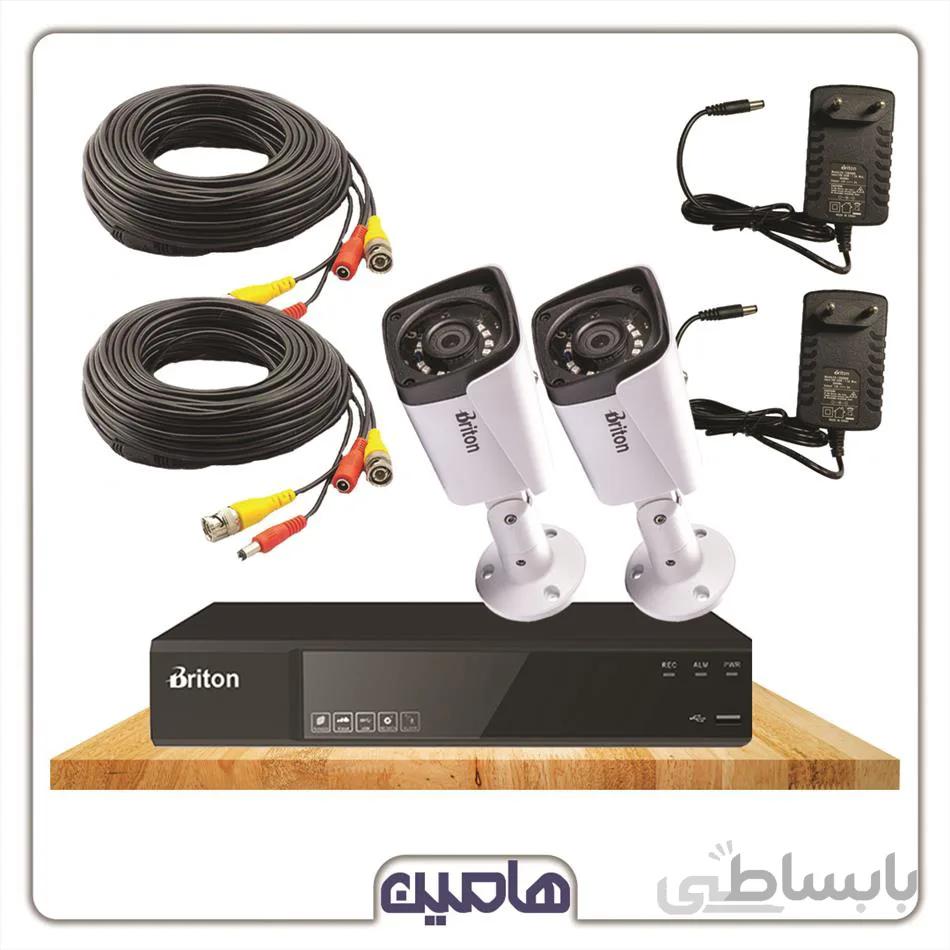 پکیج فروشگاهی 2 دوربین 4کانال برایتون