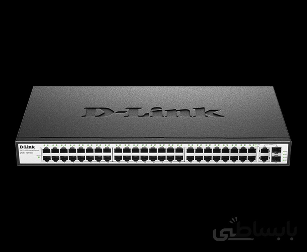 سوییچ 48 پورت مگابیتی و رکمونت دی-لینک مدل DES-1050G ا Switch TP-Link