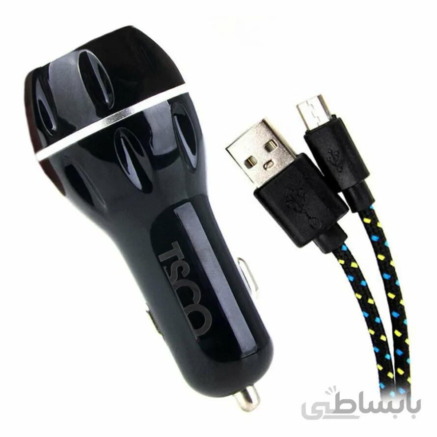 شارژر فندکی تسکو TCG 28 ا TSCO Car Charger TCG 28