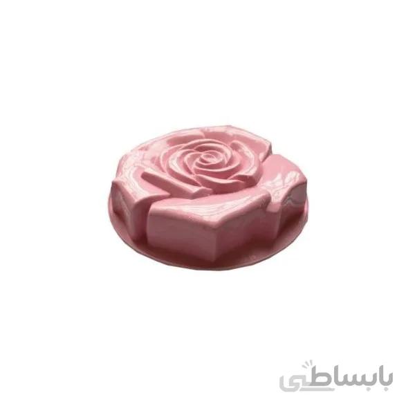 قالب پلاستیکی کیک و دسر کیک باکس کد 1056 طرح رز
