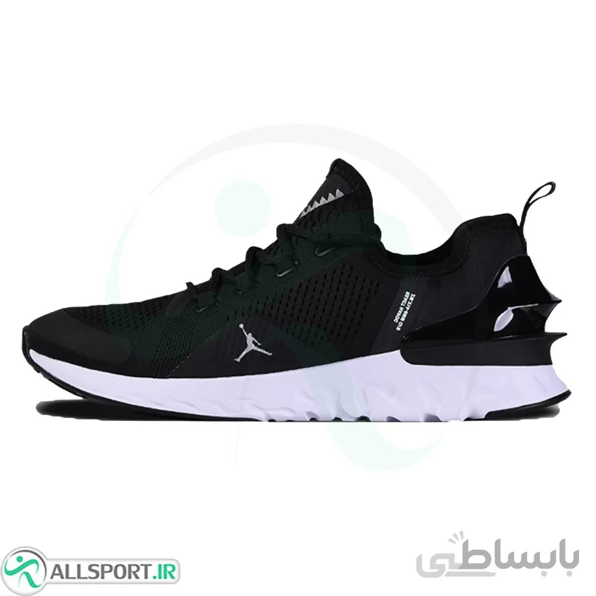 کفش بسکتبال مردانه ایرجوردن طرح اصلی Nike Air Jordan React Black