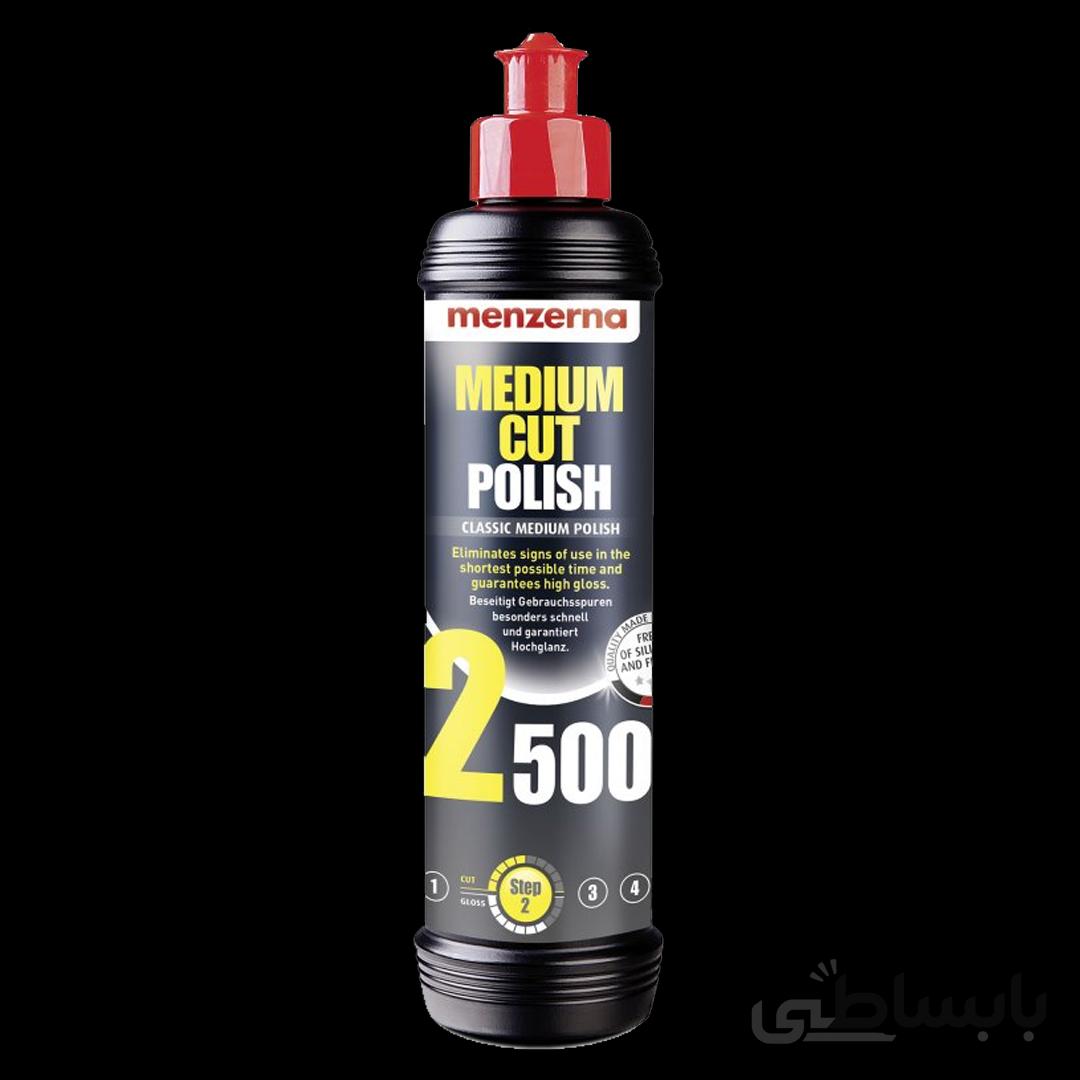 پولیش متوسط 250میلی لیتری 2500 Menzerna Medium Cut Polish 2500