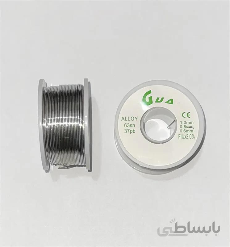 سیم قلع ۱۰۰گرمی سایز ۰.۸ ا Solder wire 0.8 100g