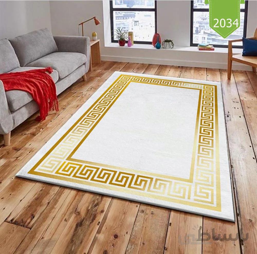 روفرشی کشدوز مخمل ترک کد 2034 سایز 400*300 سانتی متر ( 12متری )