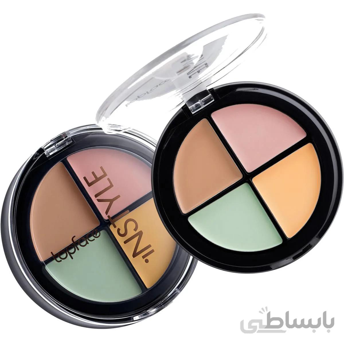 پالت کانسیلر و اصلاح کننده اینستایل تاپ فیس ا Topface Instyle Concealer & Corrector Palette
