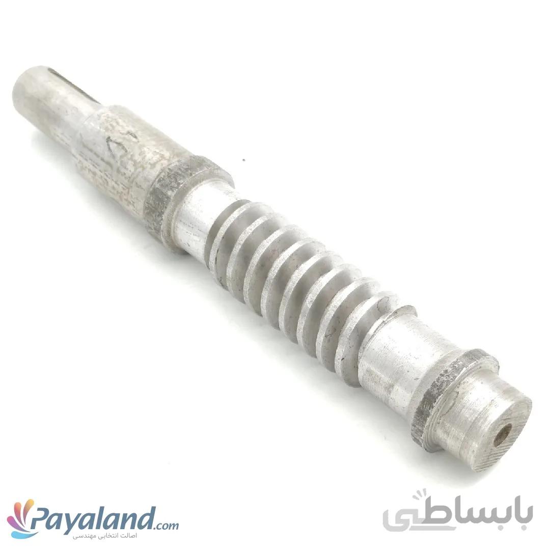 شافت گیربکس (مارپیچ) 86 1/48فلنج موتور رستمی