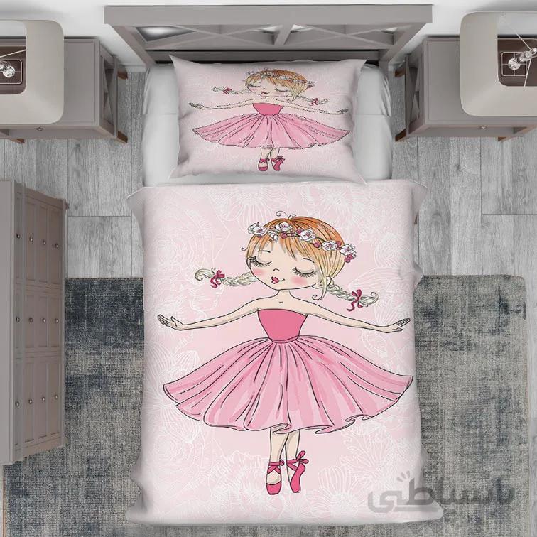روتختی دخترانه صورتی pk-2725a