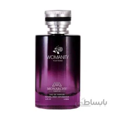 ادو پرفیوم زنانه مونارچی مدل Womanity حجم 100 میلی لیتر ا Monarchy Eau de Parfum for Women, Womanity, Volume 100 ml