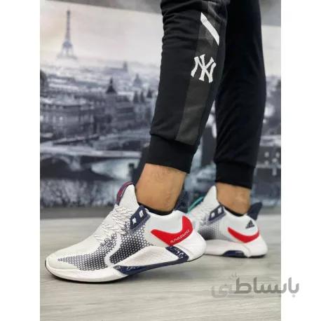 کتانی اصلی آدیداس آلفابونس 2019 Adidas Alphabounce Instinct M White/Navy Blue-Red CG5584