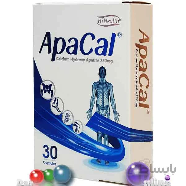 کلسیم هیدروکسی اپاتیت 220م اپاکل های هلث کپسول30عددی