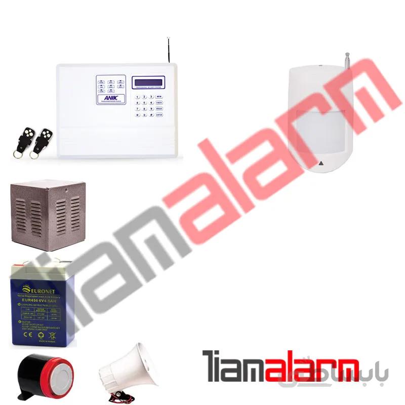 پکیج دزدگیر اماکن بیسیم مدل انیک تلفنی A360H71