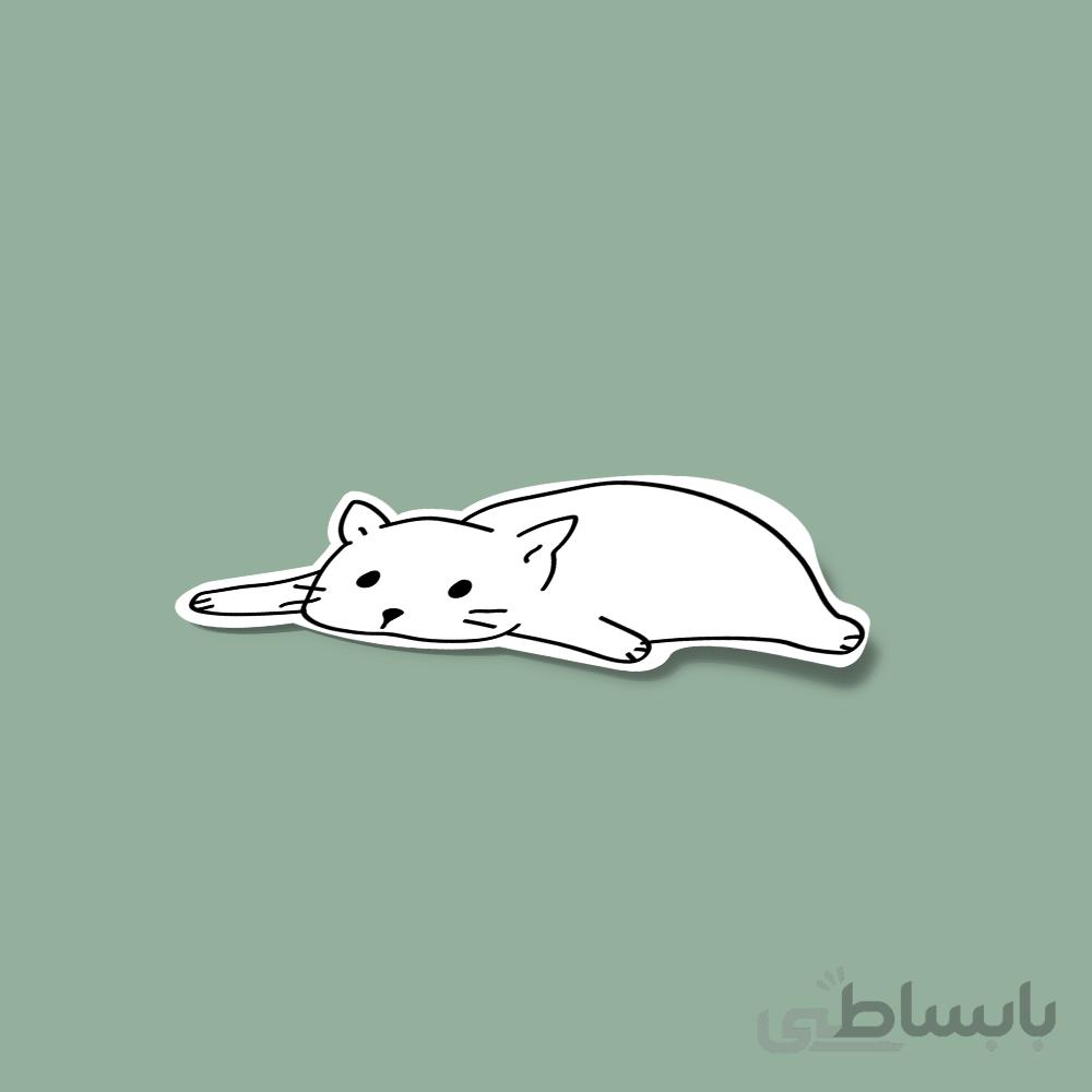 استیکر cat - گربه