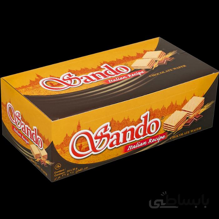 ویفر ساندو Sando : تعداد 24 عدد