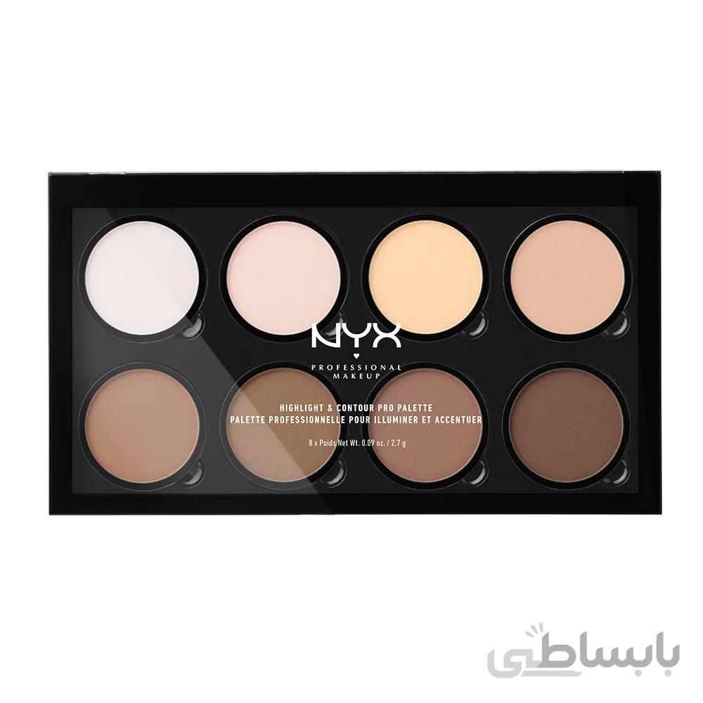پالت كانتور خشک نیکس ا Nyx contour pro face palette