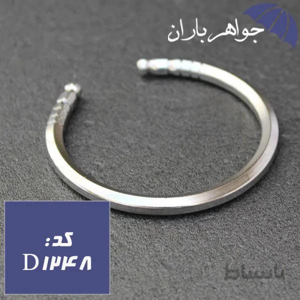 دستبند خلخال نقره ای کد D_1248