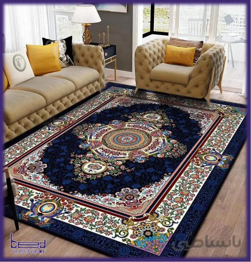 رو فرشی کشدار مخمل مدل R1008