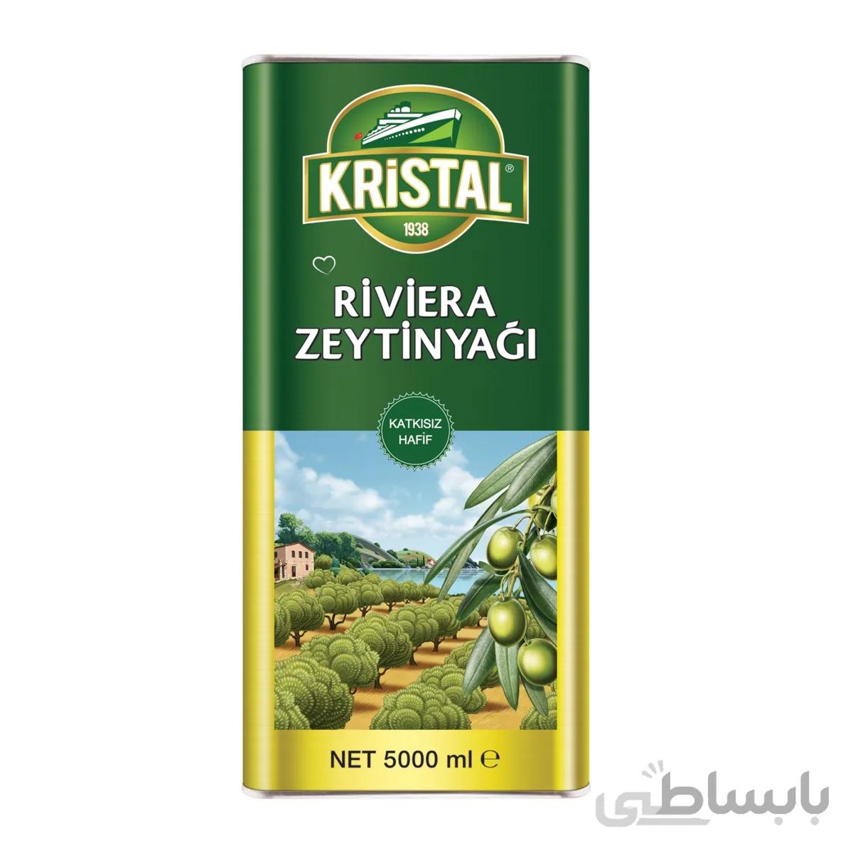 روغن زیتون کریستال 5 لیتر