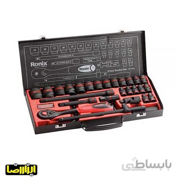 جعبه بکس 27 پارچه رونیکس مدل RH-2627