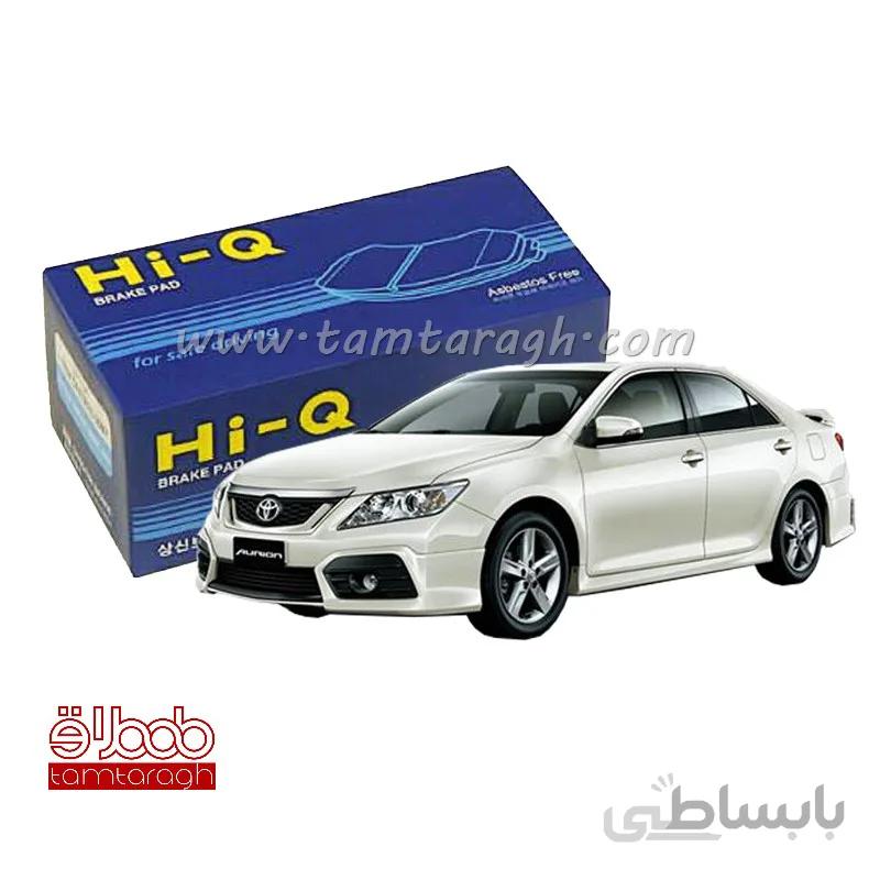 لنت ترمز جلو تویوتا اریون برند های کیو Hi-Q اصل کره