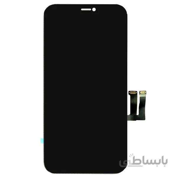 تاچ و ال سي دي گوشي آيفون IPHONE 11 تعويض گلس مشكي