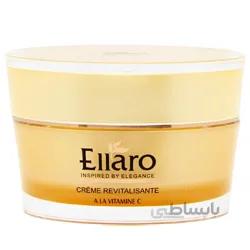 کرم شاداب کننده و احیا پوست حاوی ویتامین C الارو ا Ellaro Revitalizing Cream With Vitamin C For All Skins 50 ml
