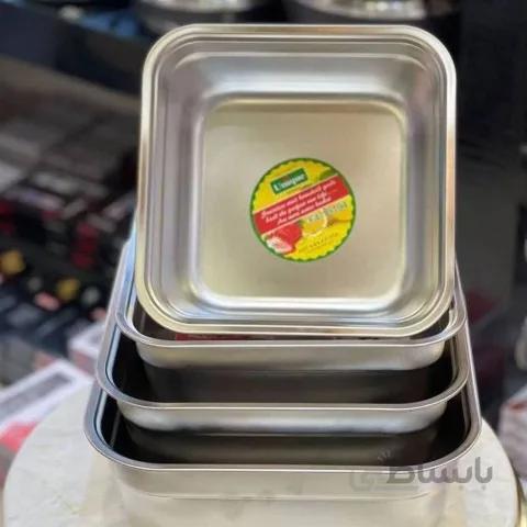ست آبکش و لگن استیل یونبک